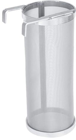 DECHOUS Stainless Steel Filter Barrel for Wine-Making Hook Basket Type Filter Cask for Sieve Straining