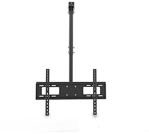 CoolGrows Tilt Swivel Ceiling TV Bracket for 32-70 inch Screens, Full Motion Ceiling TV Mount, 45kg Capacity, Max VESA: 600x400mm