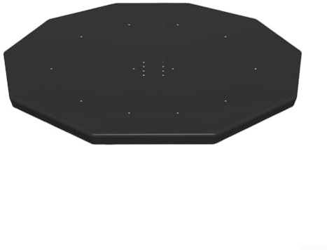 Staffa di copertura per piscina, impermeabile, facile installazione per sotto piscina, patio, tende, copertura del terreno (305 cm)