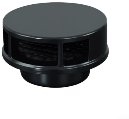 GLOBALHUT Weatherproof Exterior Ventilation Grille, With Integrated Insect Protection, Exterior Wall Vent Cover For Chimneys And Facades(120)