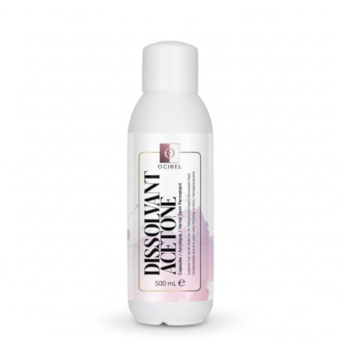 Dissolvant Capsules, VSP, Gels, Acrylique – Pure Acétone 500 ml