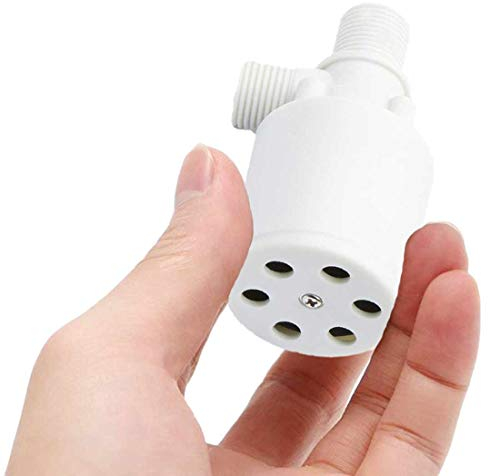 N / A Automatic Float Valve, 1/2 Vertical Inner Installation Floating Ball Valve Water Level Control Valve, White, Nylon PA66+Food grade rubber, VALVE, 4224944031