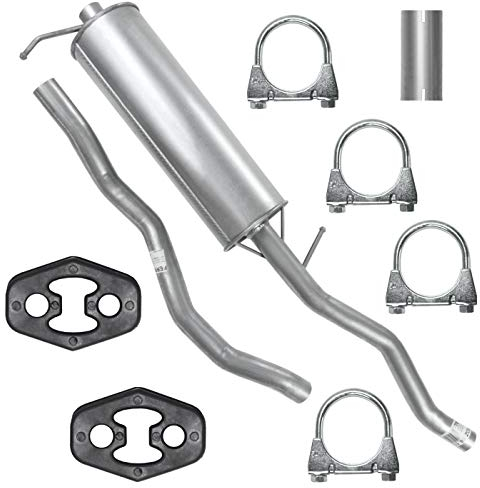 Adamot Mitteltopf Auspuff Mittelschalldämpfer für 1.9 TDI Galaxy 1 I Alhambra 1 I Sharan 1 I