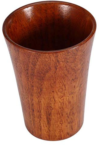 Lairun Bierkrug Holzbecher, Bierbecher Praktischer Holzbecher, Wasser für Kaffee Tee Bier