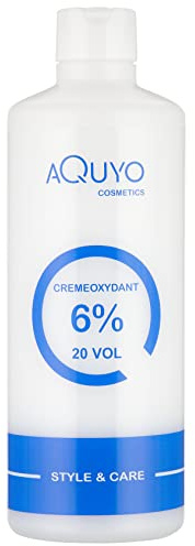 Creme Oxydant Entwickler 6% 500ml (20 Volumen) für Haarfärbung, Haartönung oder Blondierung | Oxidationscreme mit Wasserstoffperoxid H2O2 | Oxidant ist frei von Duftstoffen