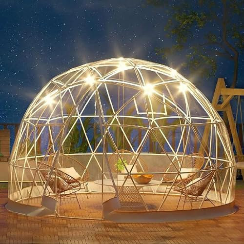 KYZTMHC Cúpula de jardín de Invernadero Cúpula de Burbujas de PVC Tienda Jardín Casa Cúpula de jardín de Invernadero Cúpula de Tienda de Burbujas de jardín para Patio Trasero, Camping