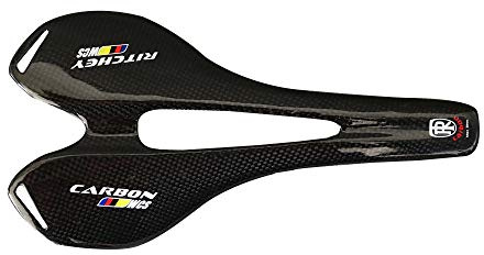 Fahrrad Sattel 3k Vollzarbikerfahrrad Sattelstraße MTB Fahrrad -Carbon -Sattel -Sitzradkissen -Kissen -Teile matt/glänzend Fahrradsattel Herren(Größe:Glossy)