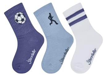 Sterntaler Strumpor 3-pack sport, Bläckblå, 31-34