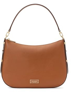 kate spade new york womens Liv Pebbled Leather Large Hobo, Cavern Clay, One Size