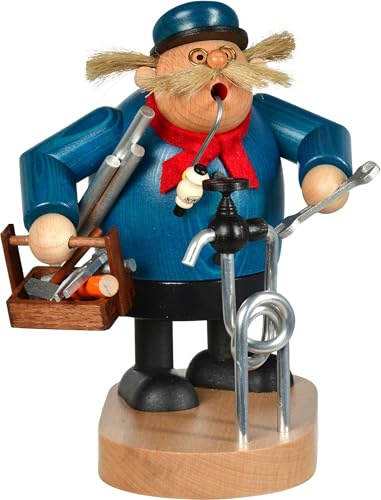 KWO Räuchermännchen Klempner - 19 cm