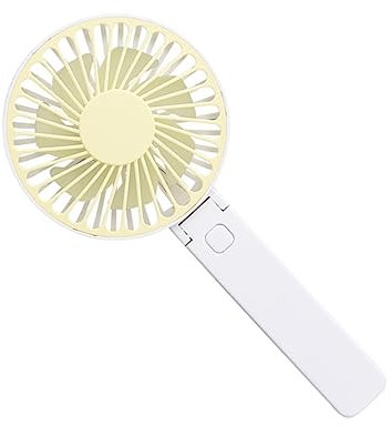 ULTECHNOVO Folding Handheld Small Fan Portable Pocket Fan Usb Rechargeable Personal Mini for Travel Lightweight