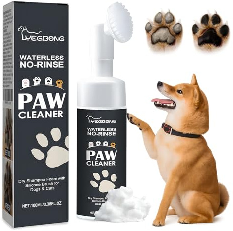 100ml Pfotenreiniger Für Hunde, Katzenbürste Kompatibel, Sofortige Sauberkeit Ohne Wasser, Für Hunde Und Katzen, Pretty Paw Pflege