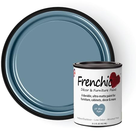 Frenchic Ultra Matte Décor and Furniture Paint, Ol' Blue Eyes, Quart