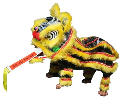 Traditionelle Chinesische Marionette,Löwentanz Hand Fadenpuppe | Kulturelles Spielzeug Künstlerisches Design für Feste Schule Klassenzimmer Lokales Theater Aufführungen Familienfeiern