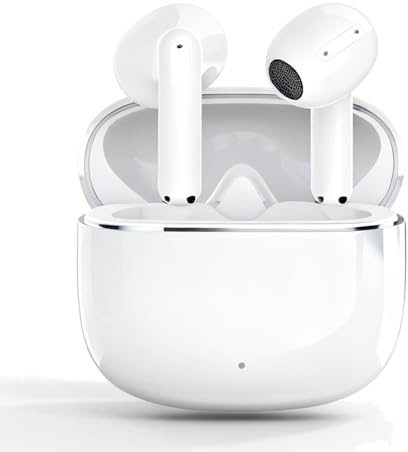XLSFPY Ecouteurs Bluetooth sans Fil,Casque Bluetooth 5.3 avec Hi-FI Son Stéréo, Oreillette Bluetooth IPX7 Étanche,Contrôle Tactile, 30H Durée de Lecture,pour iphone/Androïde