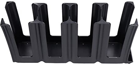 Aumotop Portavasos Desechable Elegante Dispensador de Tazas de café 4 Rejillas Organizador Almacenamiento Vasos Papel para Sala Descanso Oficina, Diseño Plástico Compacto