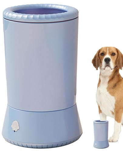 Limpiador de patas de perro, rápida y eficaz, eléctrica para