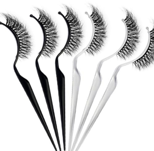 VILLCASE Outil de Greffe de Cils pour Faux-cils, Support D'exposition 3 Pièces, Accessoire Maquillage Pratique pour Rehaussement Professionnel
