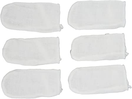 Generic Babytandrengöringsgasväv 6st Mjuka Hygieniska Fingerskydd för Munvård och Borttagning Av Mjölkfläckar