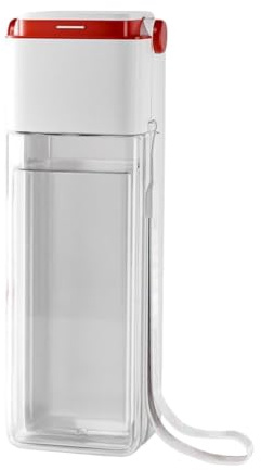 Botella de Agua Viajera Canina Vaso Plegable Portátil con Bol | Botella Dispensadora De Agua Para Perros Para Cachorros, Gatos, Animales Pequeños, Senderismo, Acampada y Entrenamiento