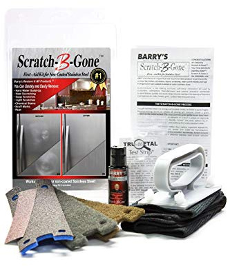Barry's Restore It All Products - Scratch-B-Gone Homeowner Kit | The #1 selling kit used to remove scratches, rust, discoloration and more from non-coated Stainless Steel!
