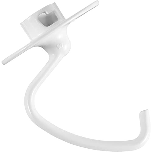 K45DH Dough Hook Replacement Compatible with KitchenAid 4.5 & 5 QT Tilt-Head Stand Mixers Replaces WPW10674618, AP6023721, 9708471, W10674618, 3183588, 3183589, 4162152, 4176069, 9707671