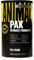 Universal Nutrition ANIMAL Pak Complejo multivitamínico para el entrenamiento con vitaminas, minerales, L-carnitina y aminoácidos, las enzimas apoyan el suministro de nutrientes, 44 unidades