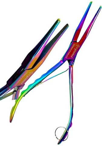 1 Each Premium 6.5 Inches Fish Pin Bone Pliers Tweezers for Removing, Plucking and Pulling Pin Bones -Fishing, Kitchen