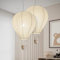METHEDEECO Lámpara Globo Aerostático Infantil 2 Piezas – Pantalla de Lámpara Colgante de Tela 35 cm – Decoración para Habitación Infantil y Fiesta, Idea de Regalo Original para Niños y Amigos