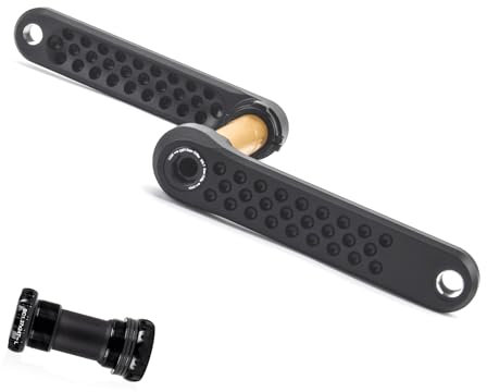 Zeiwohndc Fahrräder Kurbelarm Aluminiumlegierung 170mm Fahrräder Kurbelgarnitur Fahrradpedal Kurbelarm Ersatz Für Mountainbike Rennrad