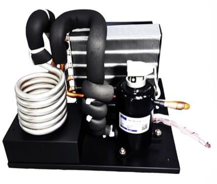 Aire acondicionado de CC Enfriador portátil compacto de acero inoxidable de 200 W y 24 V CC - DV3220E - S, R134A
