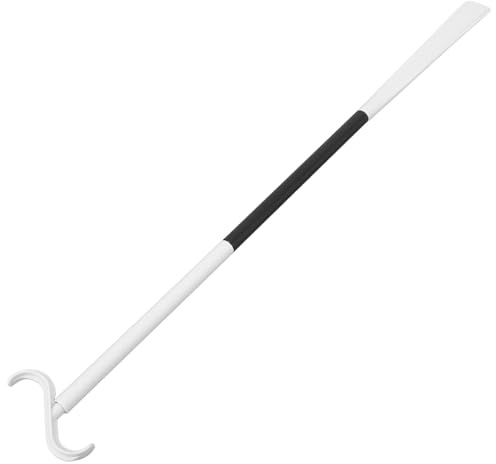 HOOWIFFY Chausse-Pied Long Manche Réglable pour Personnes Âgées et Femmes Enceintes Aide à la Chaussette L'Habillage Dispositif Multifonction en Plastique Robuste pour Chaussures et