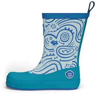 Affenzahn Botte de Pluie Vegan Plashy | Résistant aux intempéries et antidérapant, avec semelle intérieure amovible, disponible du 21 au 35