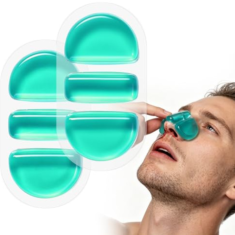 Cold Gel Nose Ice Pack 2PCS Nose Ice Pack for Nose Bridge Portable Reusable Cold Compress Nasal Pack for Nose Injuries Swelling Inflammation
