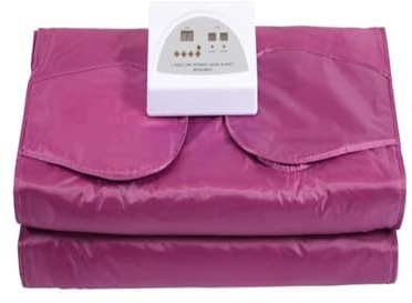Sauna portable, Couverture de Sauna infrarouge améliorée, amincissante, brûle les graisses, couverture chauffante for perdre du poids, détox, Spa à domicile