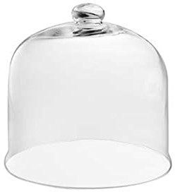 SWEET HOME Campana Alta Vetro Trasparente soffiato a Bocca cod.CC00500LU cm 30h diam.30,5 by Varotto & Co.
