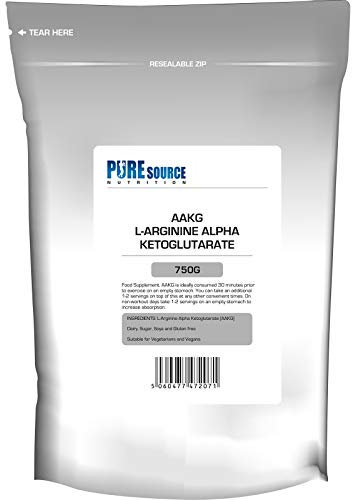 PSN AAKG L-Arginine Alpha Ketoglutarate 750g Powder L Arginine LArginine Nitric Oxide Cell Volumiser Pump Powder
