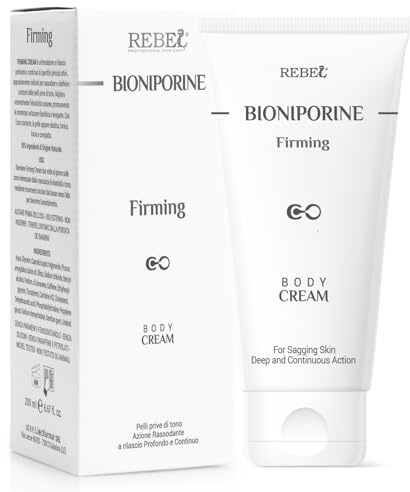 Bioniporine Firming Straffende Körpercreme | elastische und belebende Wirkung | gegen lokalisierte Fettstoffe | entgiftende Wirkung | Tube 200 ml