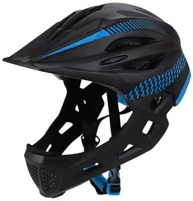 Amagogo Casco da Bicicletta Traspirante alla Moda Regolabile Integrale per Bambini, Ragazzi e Ragazze