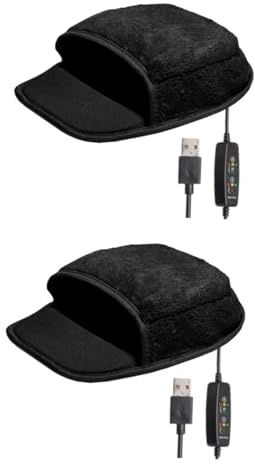 STOBOK 2stücke USB Beheiztes Mauspad Für Winter Dreifach Einstellbare Handwärmerfunktion Mit Plüschoberfläche Für Optimalen Und Präzise Mausbewegungen Im Büro Oder Zuhause