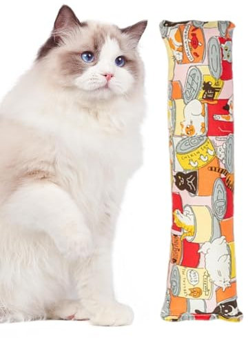 ycezw Katzenkissen-Spielzeug für Hauskatzen, Katzen-Katzenminze-Kissen,Kauende Katzenkissen für Katzen | Plüsch-Katzenminze-Spielzeug für Katzen, Katzenkissen für Hauskatzen, Treten