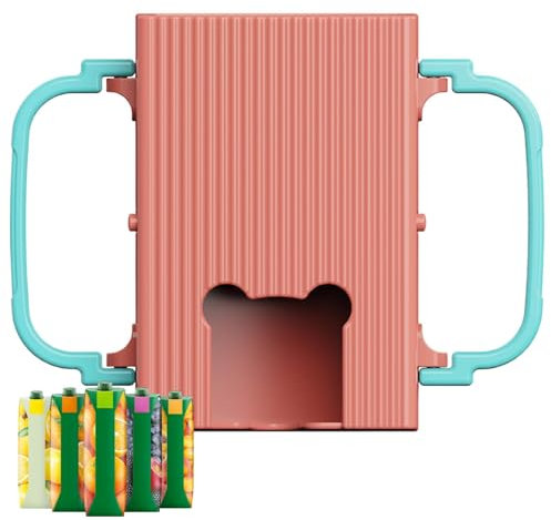 Lebensmittelbeutelhalter, Beutelhalter ohne Quetschen,Quetschsicherer Lebensmittelbehälter | Obstbeutelhalter ohne Quetschen, Aufbewahrung von Babynahrung, Milchbox-Halter zur Vermeidung von Unordnung