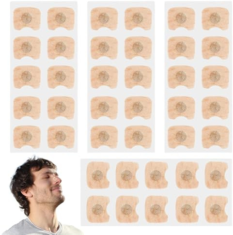 40 PCS Magnetic Nose Strip Magnetic Nasal Strips It Enhances Respiration Intake Breathing Nose Magnets Magnetic Breathing Strip Suitable for Hotels Homes Business Trips Cars and Travelling