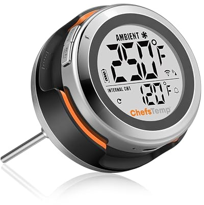 ProTemp S1 Patented Smart Grill Gauge Thermometer Hub Wi-Fi and Bluetooth for Weber Big Green Egg Grills Smoker Offset Upgrade Replacement Accessories (BGE Version, Suitable for Big Green Egg)