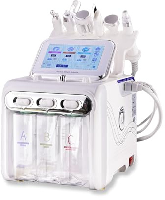 Hydrogen Oxygen Facial Beauty Machine 6 in 1 Face Hydrodermabrasion Machine
