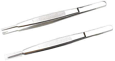 Pinzas de reparación de gafas para laboratorio, joyería industrial, manualidades, metal, tornillo óptico, pinzas de tornillo