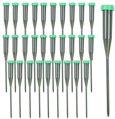 Tubos de agua de flores | 30 piezas verdes pequeños arreglos - Tubos de flores frescas | para el hogar, vacaciones, escuela, salón, lirios, rosas, orquídeas, raíces, flores