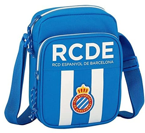 Safta Bandolera R.C.D. Espanyol Oficial Con Bolsillo Exterior 160x60x220mm