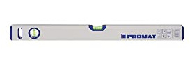Niveau à bulles 80 cm aluminium argent ± 0,5 mm/m 1 pièces