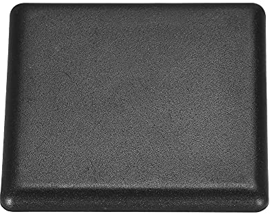 sourcing map 10 Stück Standard Kunststoff Vierkant Aluminium Extrusionsendkappe Schwarz 45x45mm